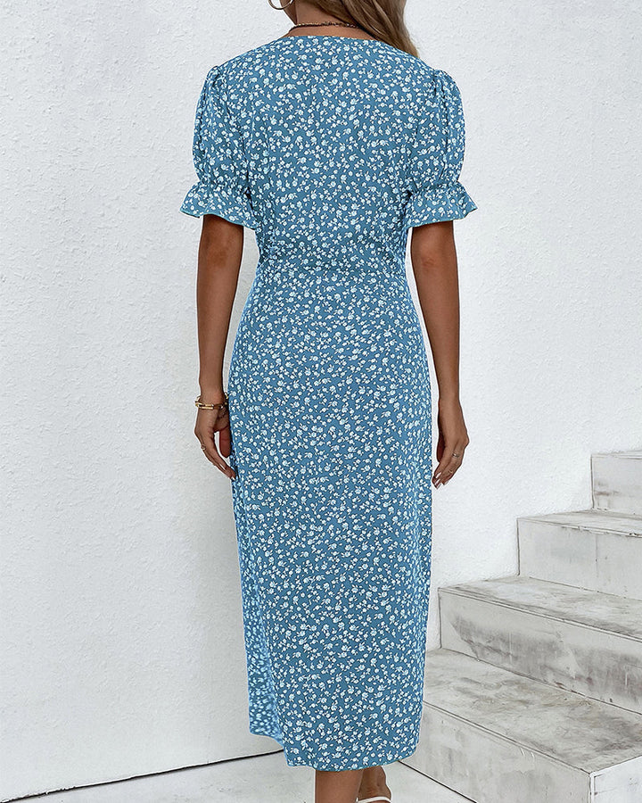 Ellaine™ - Floral Tummy Control Summer Dress