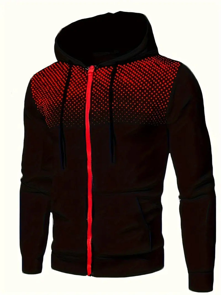 Paul - Classic Thermo Hoodie For Men With Streetwear Charm