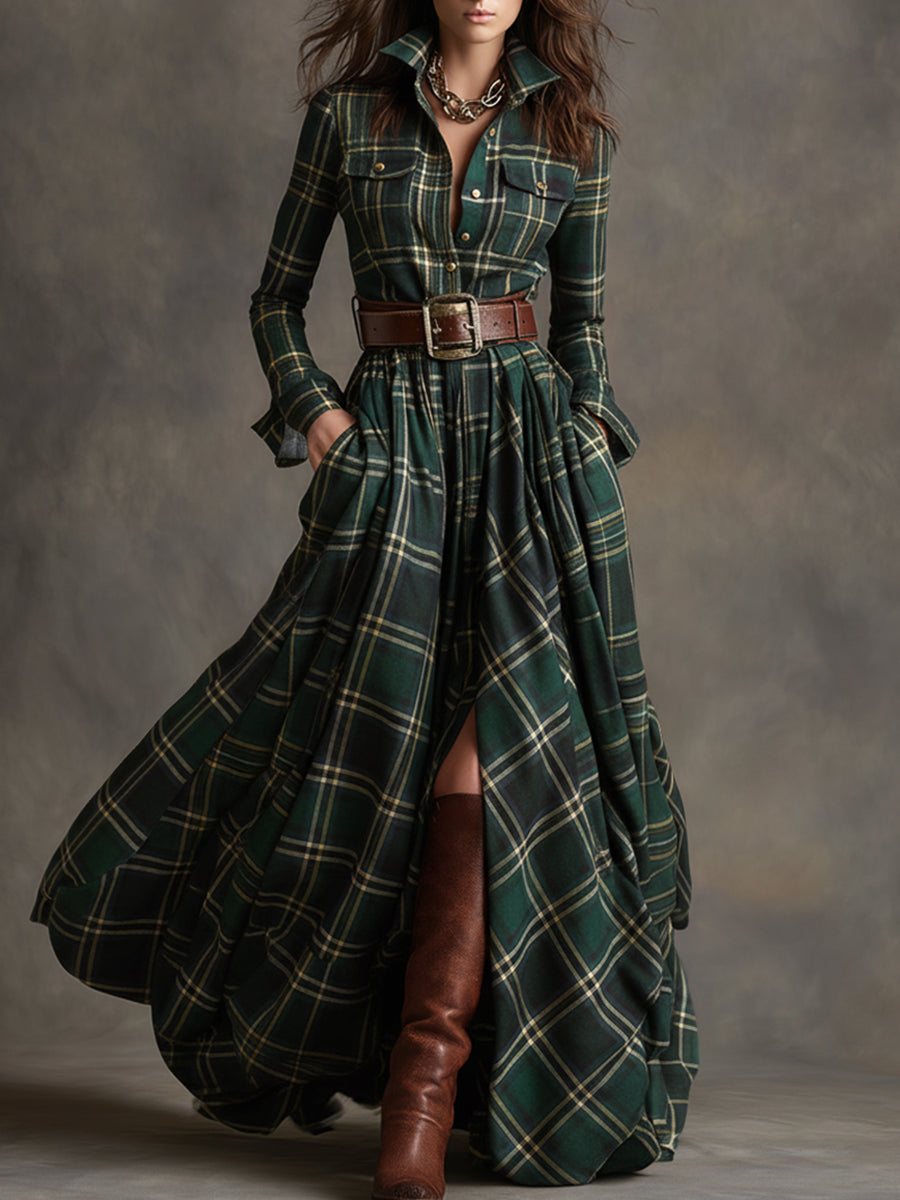 Evelyn™ - Classic, elegant Shirt Dress