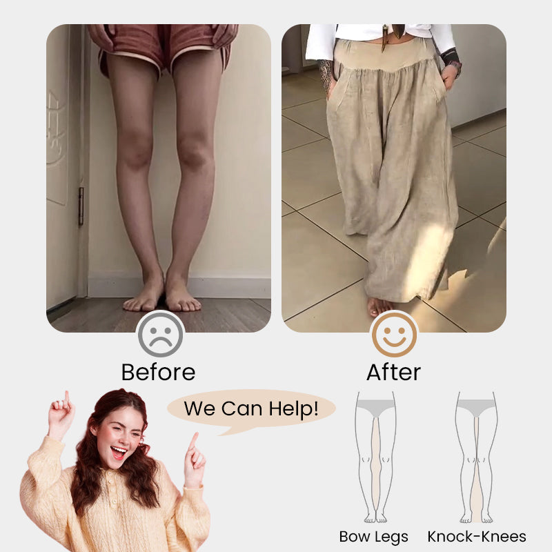Lucy™ – Elasticated Wide-Leg Trousers with Pockets