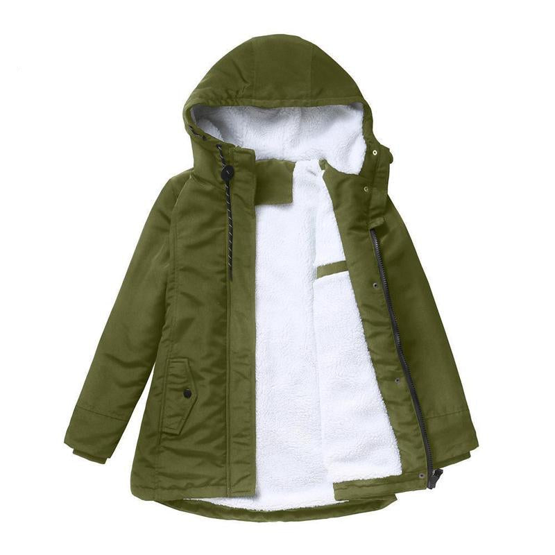 AMINA™ - Insulated winter jacket with hood and quilted lining for ultimate thermal comfort