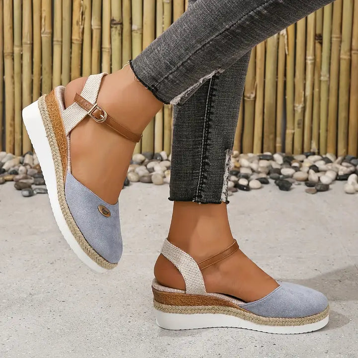 Alfonsa | Orthopedic Platform Sandals, Breathable and Relaxed