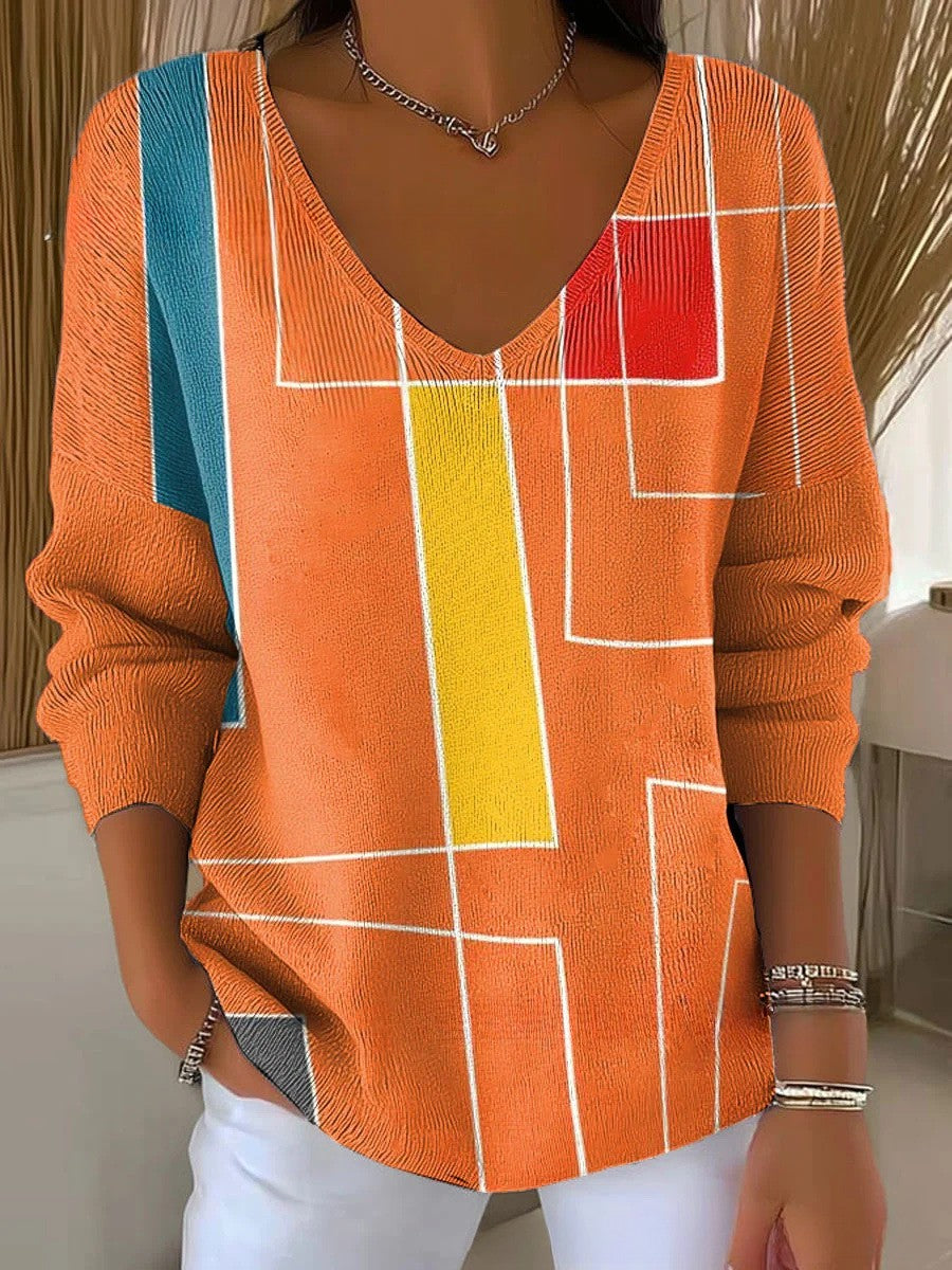 Beatrice – V-Neck Sweater