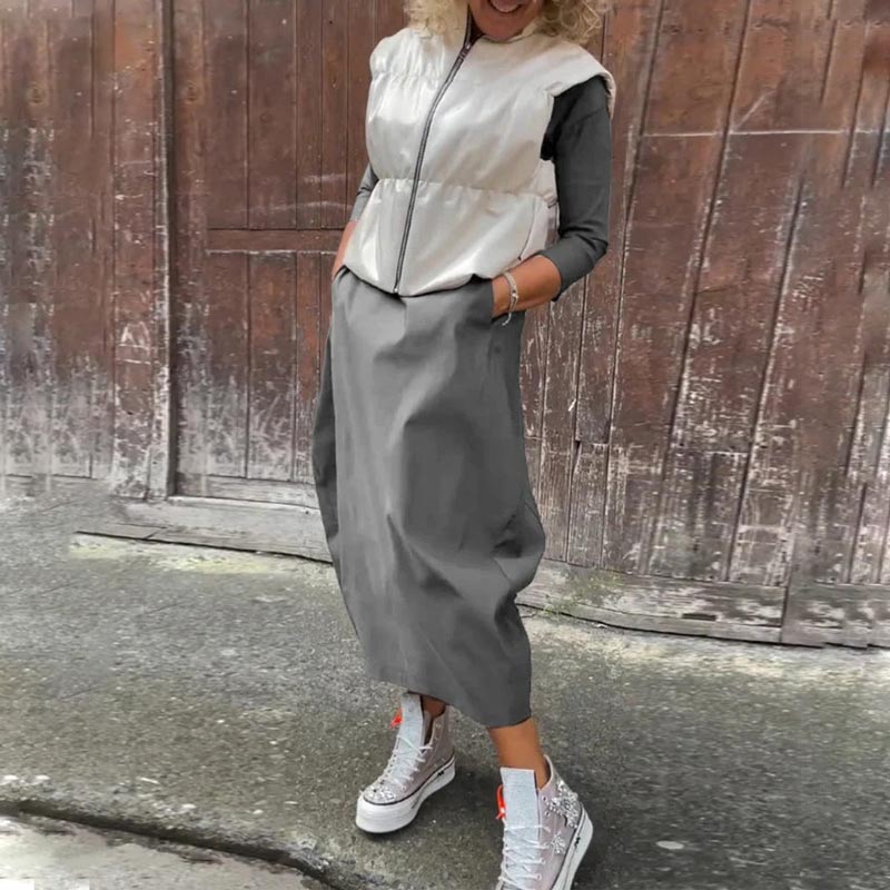 Elsbeth™ - Elegant Women's Dress With Pockets