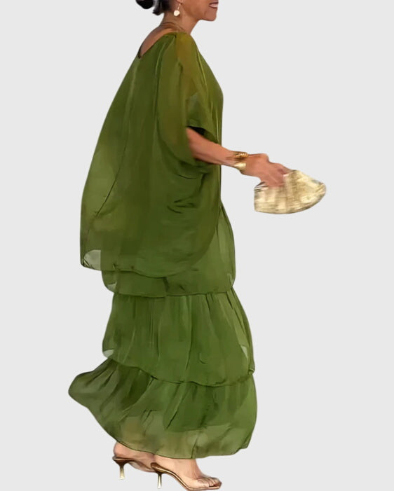 Susan™ | Elegant, long, flowing dress