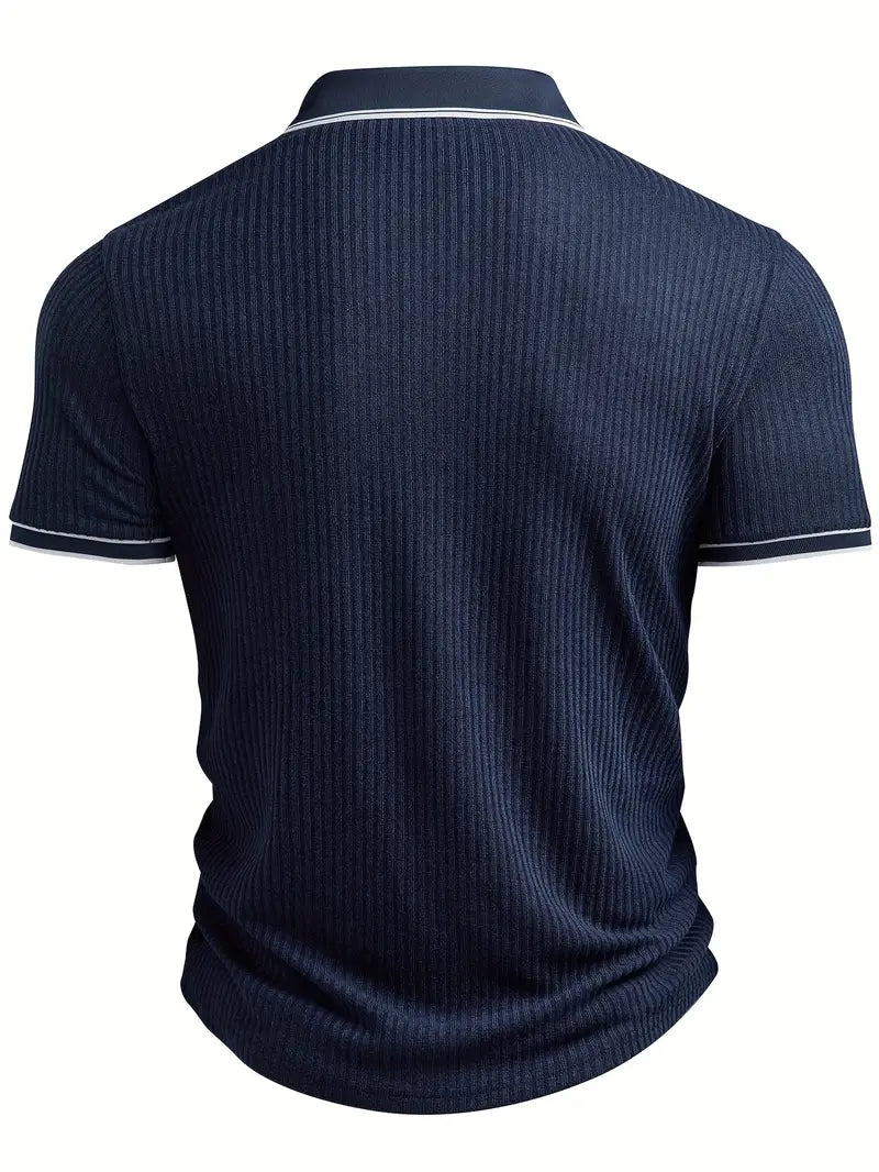 Emilio™ - Men's Tailored Ribbed Polo