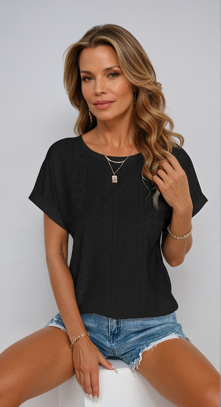 Becky™ | Casual Openwork Top
