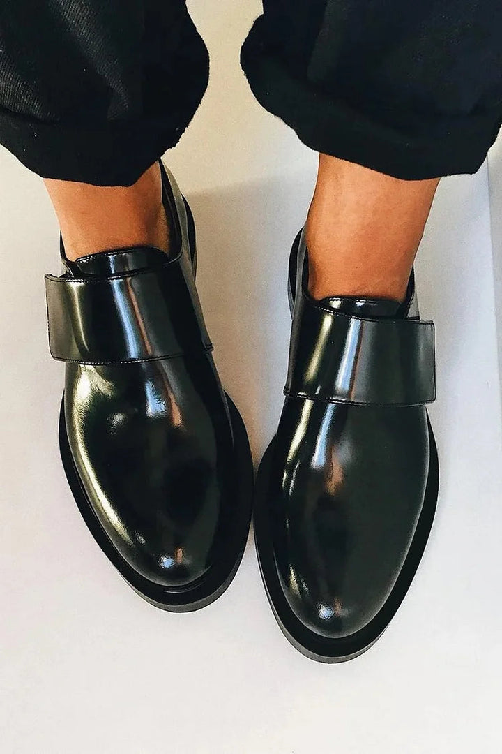 POLISHED LOAFERS WITH BARS
