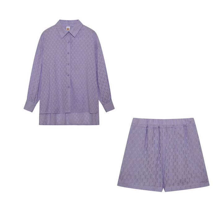 Elizabeth™ - Airy Shirt and Shorts Set