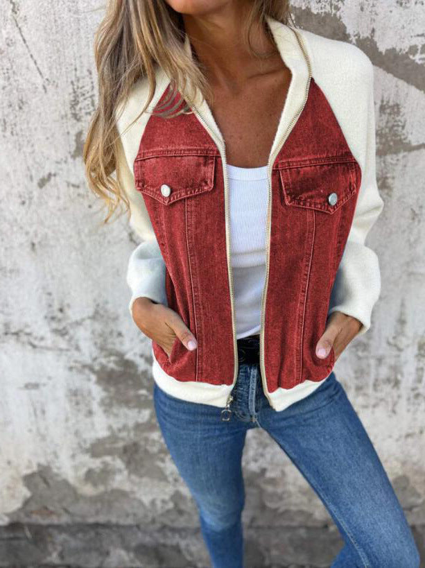 Madison™ – Casual Cotton Jacket with Zipper