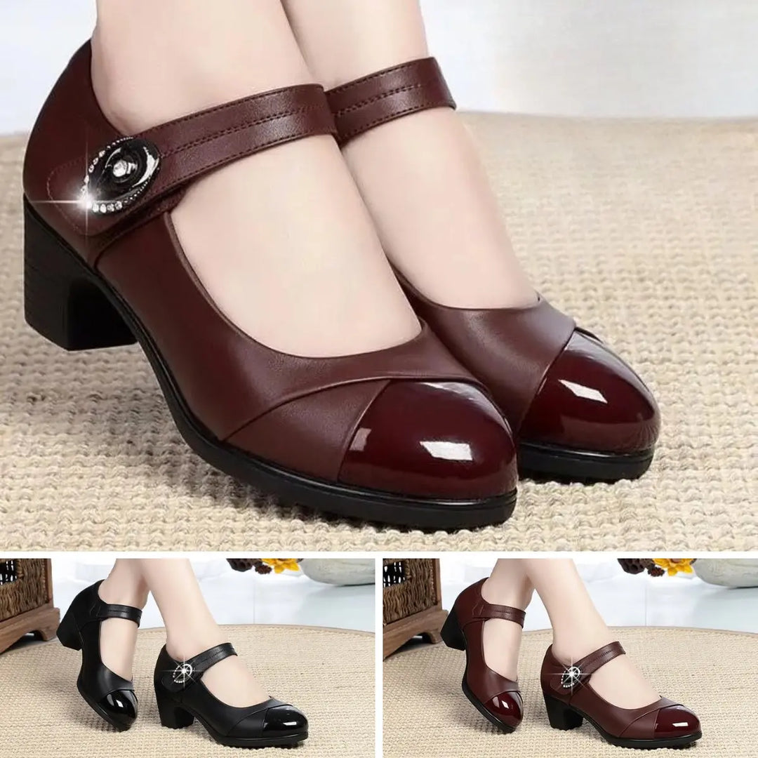 Millie™ - Women's Round Toe Leather Shoes