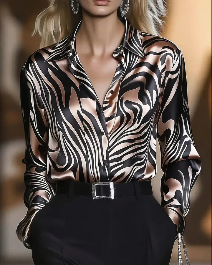 Maeve™ - Elegant Printed Shirt