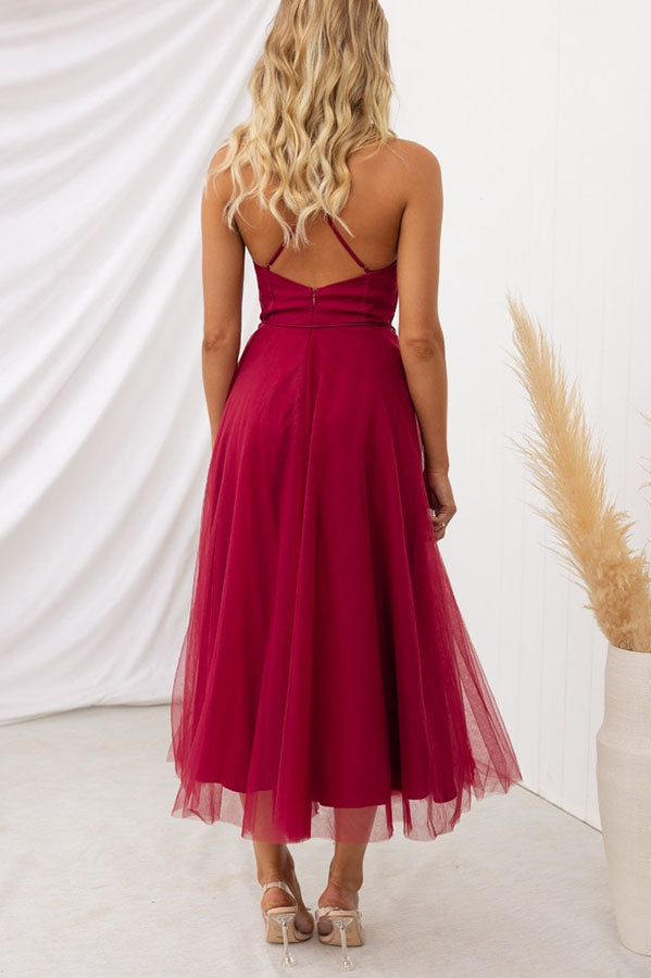 Contemporary Princess Maxi Dress with Straps for Parties