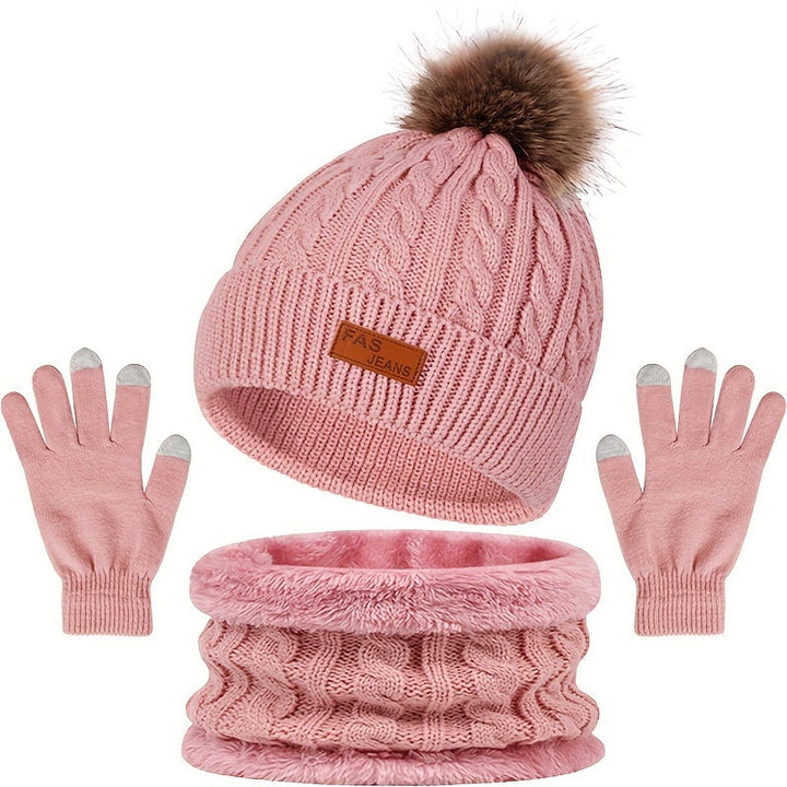 Winterset Mütze und Handschuhe für Damen