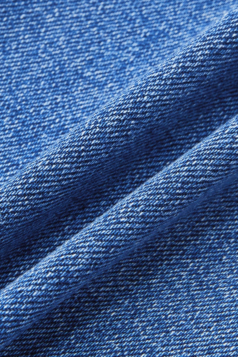 Mid-rise straight-leg jeans