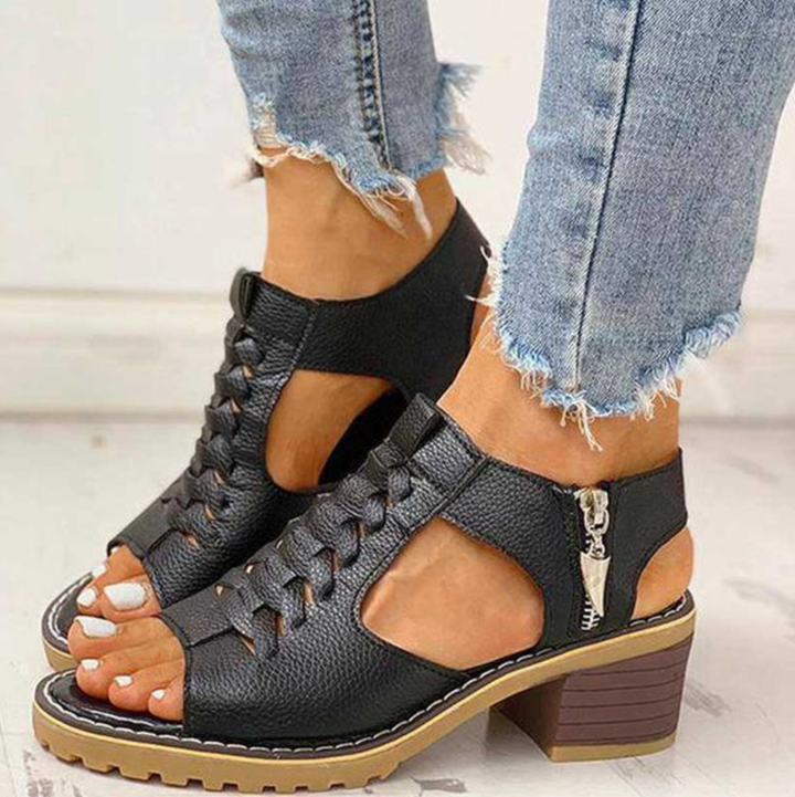 Steffie™ - Orthopedic Women's Block Heel Sandals