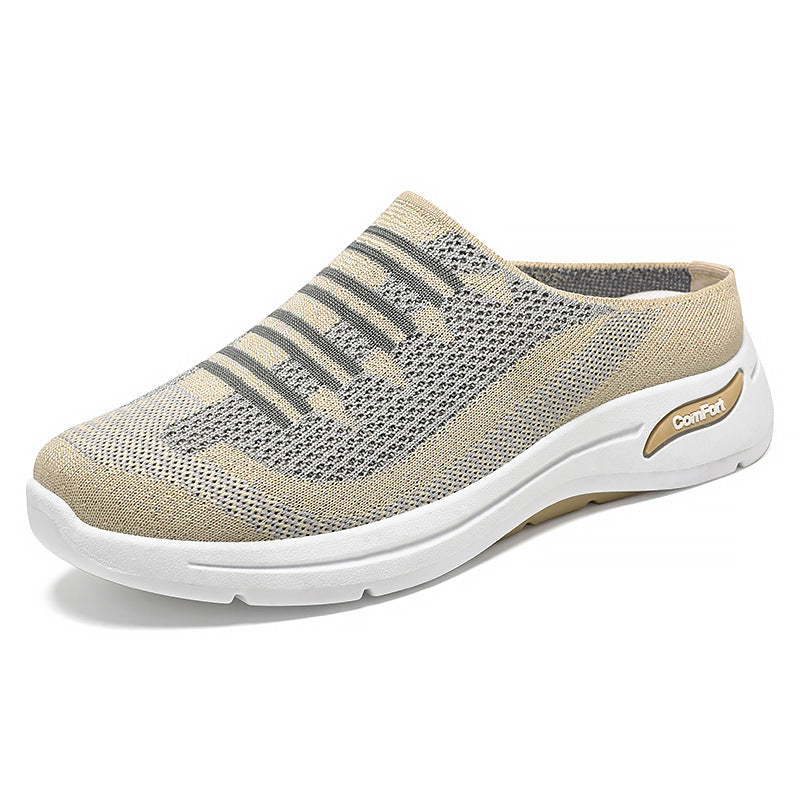 Stylish and Breathable Women's Slip-On Mesh Sneakers
