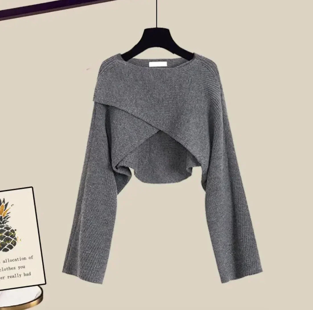 Thalia - Comfortable Three-Piece Long-Sleeve Set