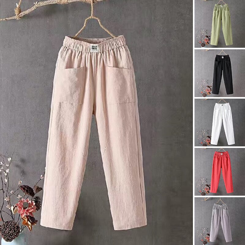 Olivia™ - Linen Blend Trousers