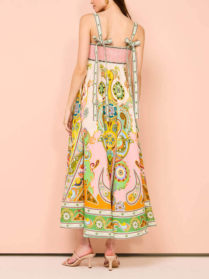 Unique Vacation Print Madi Cami Dress