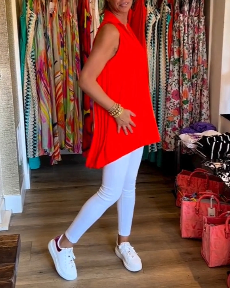Alana™ - Timeless Ruffle-Free Top