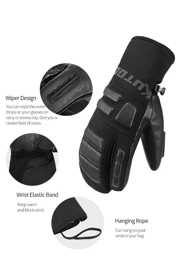 Herren Thermo-Fäustlinge für Wintersportler