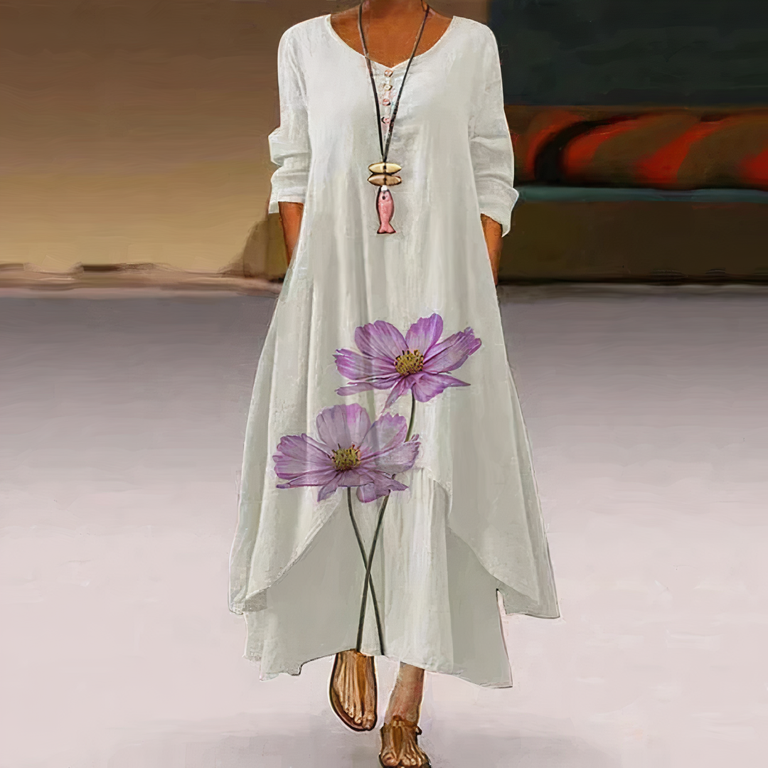 Félicie - Elegant dress with refined details and a flattering cut
