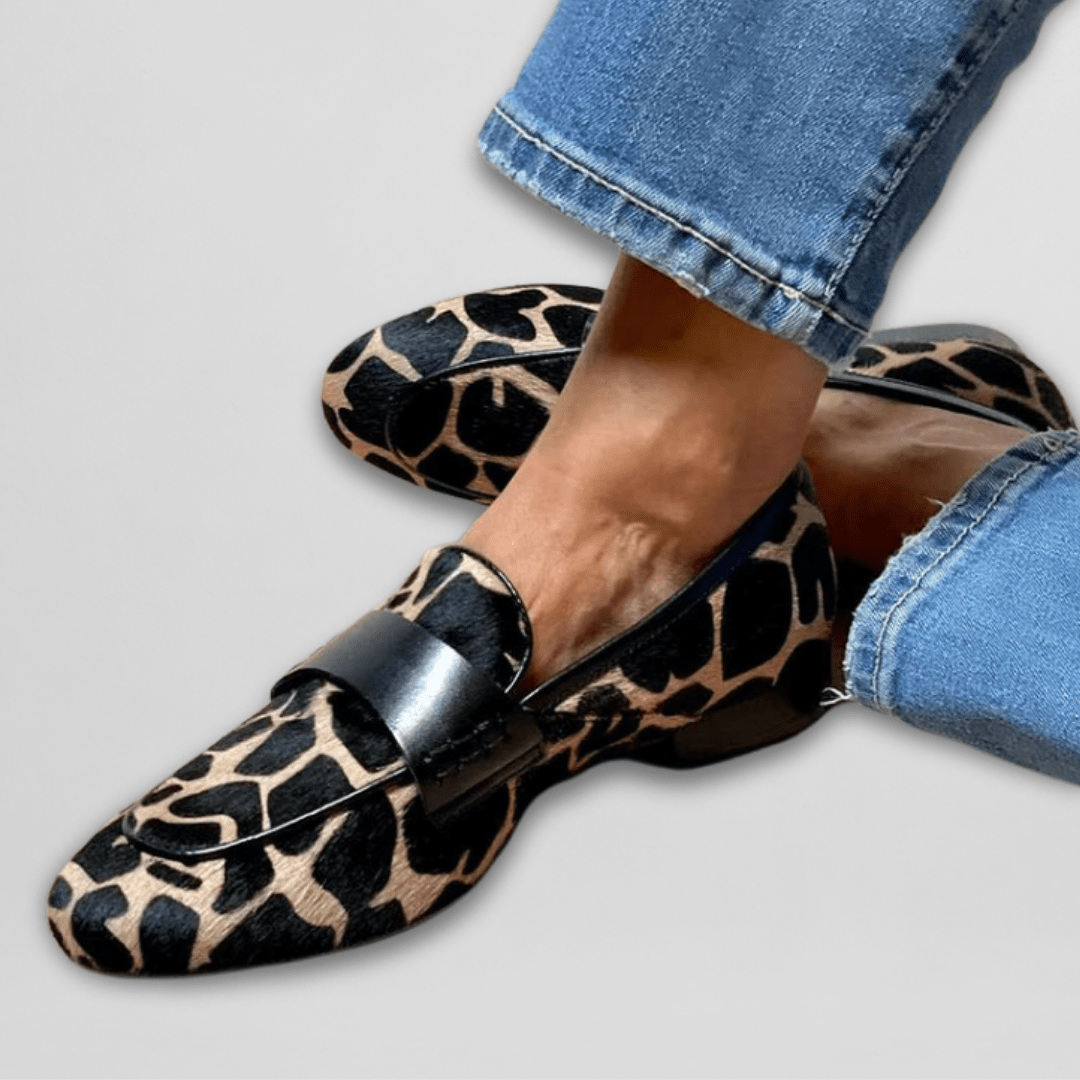 Noemi | Animal Print Slippers