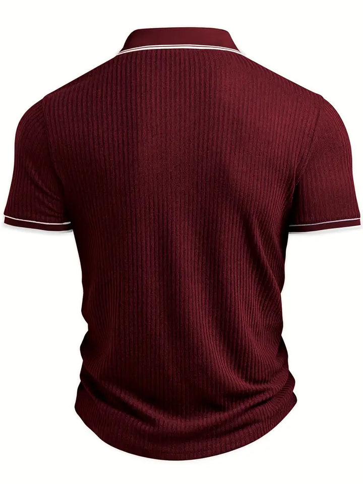 Emilio™ - Men's Tailored Ribbed Polo
