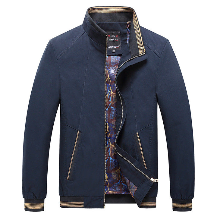 Men’s long-sleeve jacket with pockets