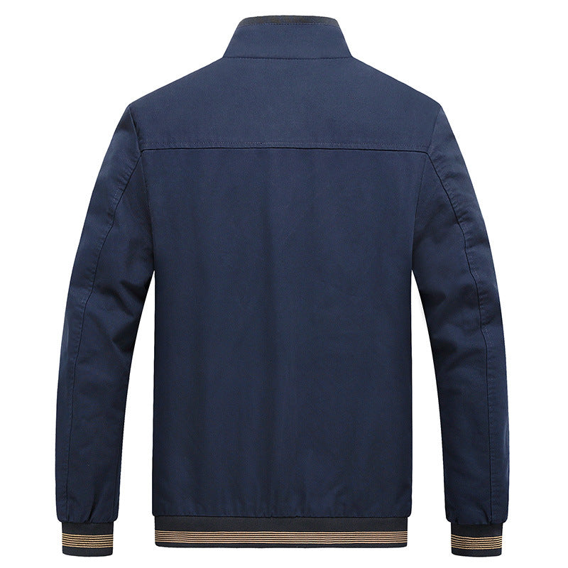 Men’s long-sleeve jacket with pockets