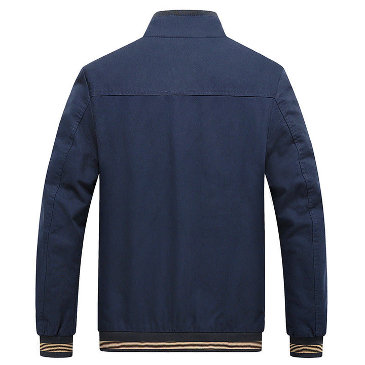 Men’s long-sleeve jacket with pockets