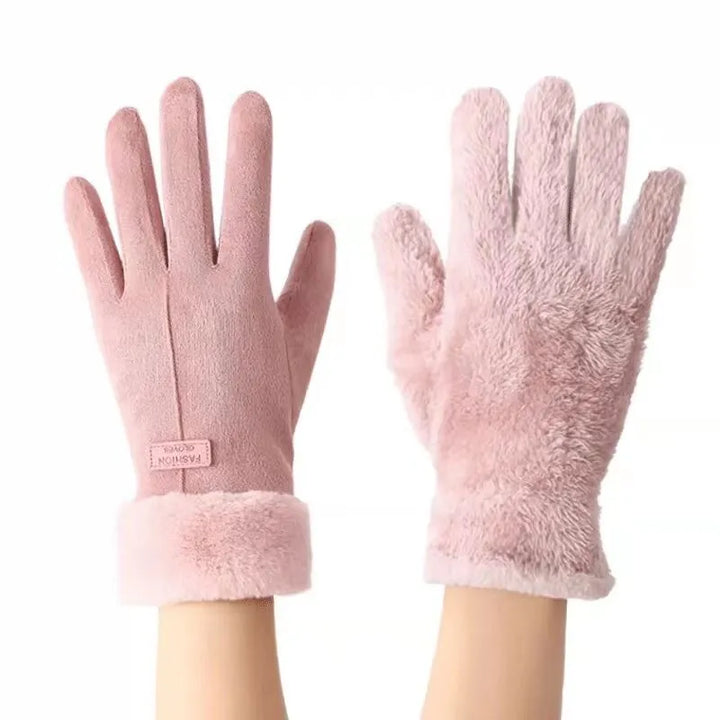 Warme Handschuhe mit Touchscreen