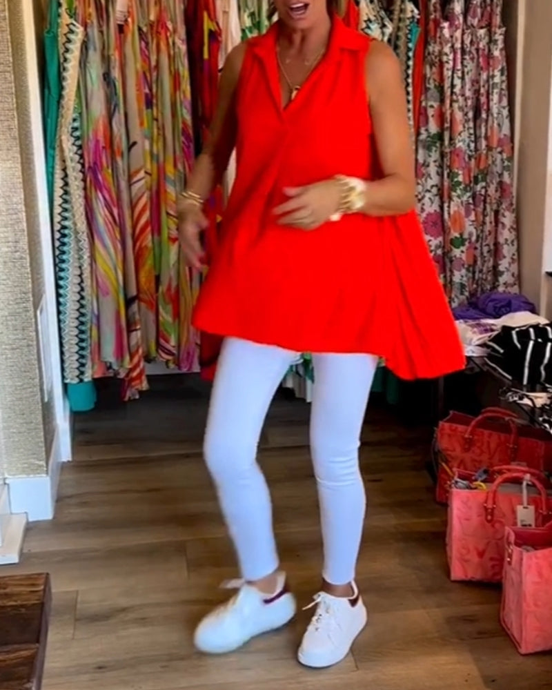 Alana™ - Timeless Ruffle-Free Top