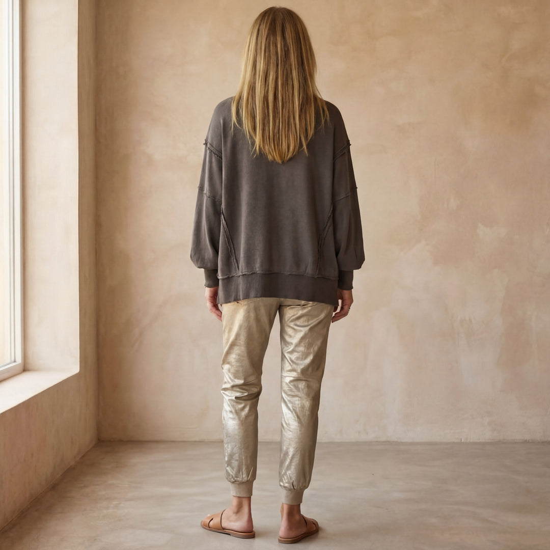 BRINA - Casual Top and Pants Ensemble