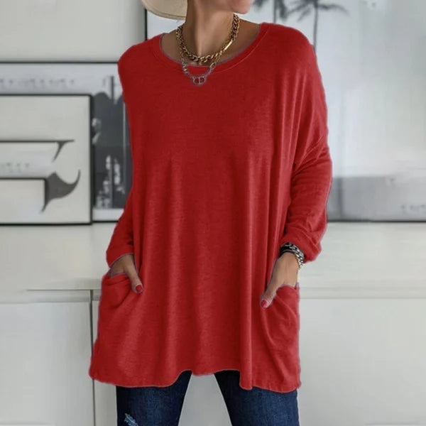 Aelira™ - Casual Long-Sleeve Shirt