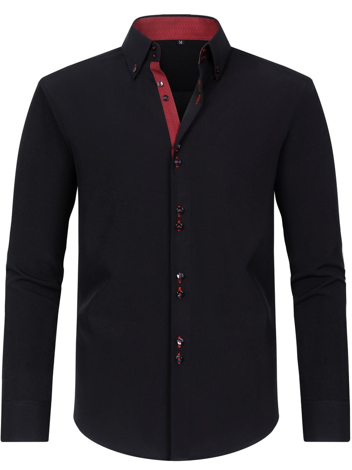 Nico™ - Men's Shirt with Stylish Button-Up