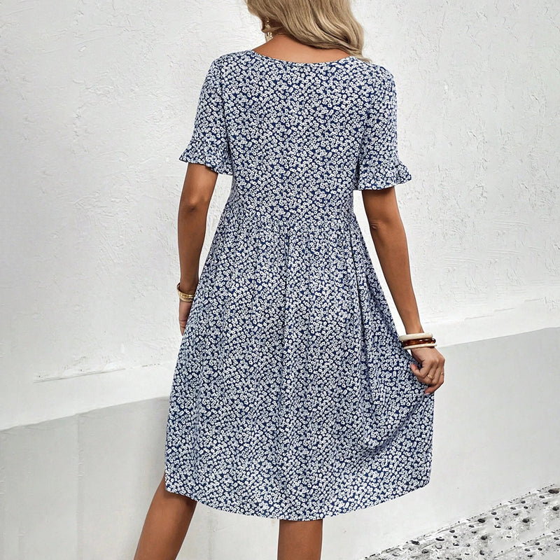 Dulcie | Light Floral Robe