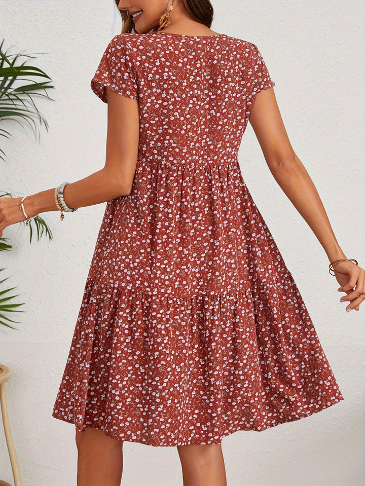 Valeria™ | Vintage Silk Evening Dress