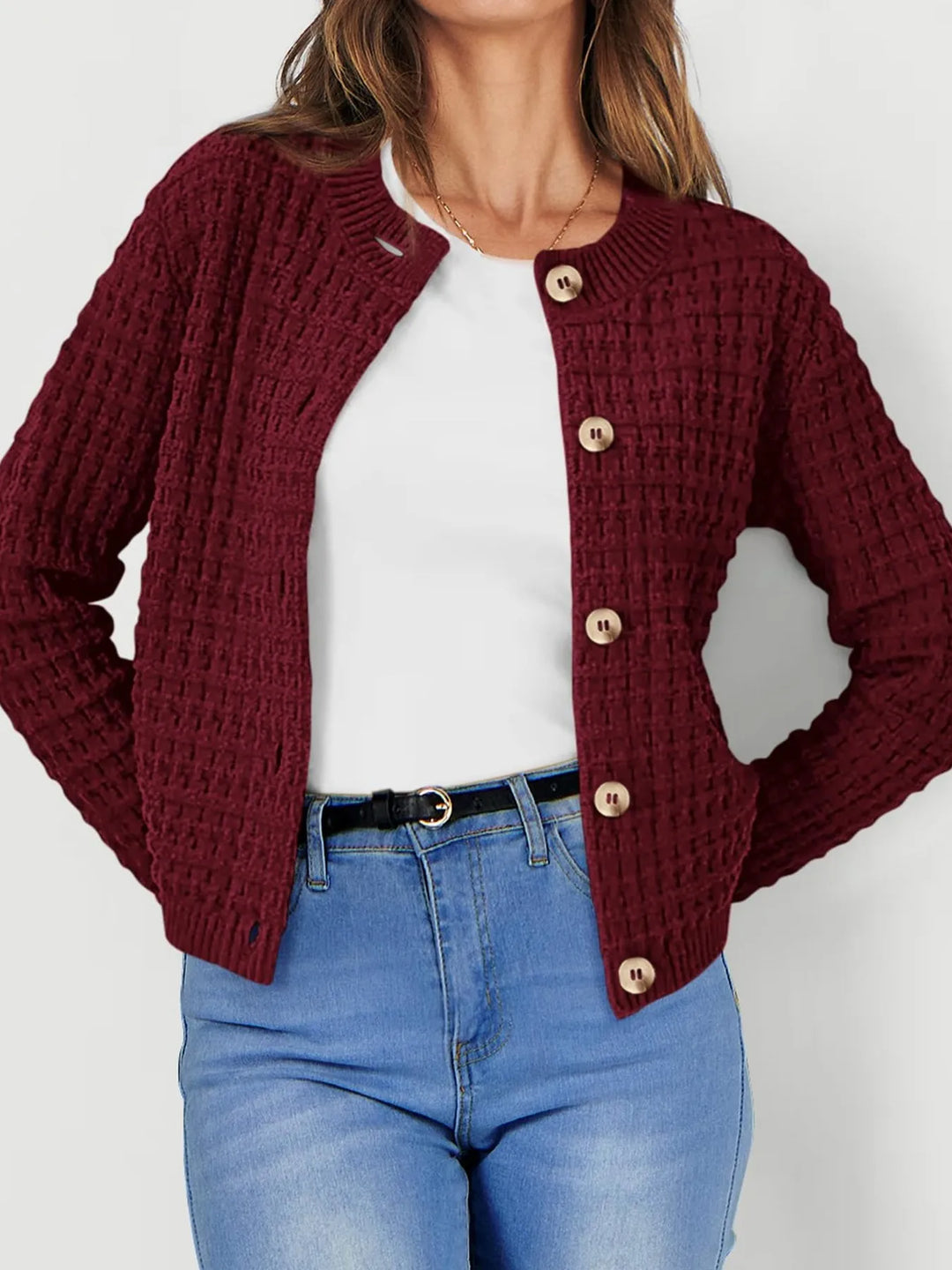 Harper™ - Button-Up Cardigan