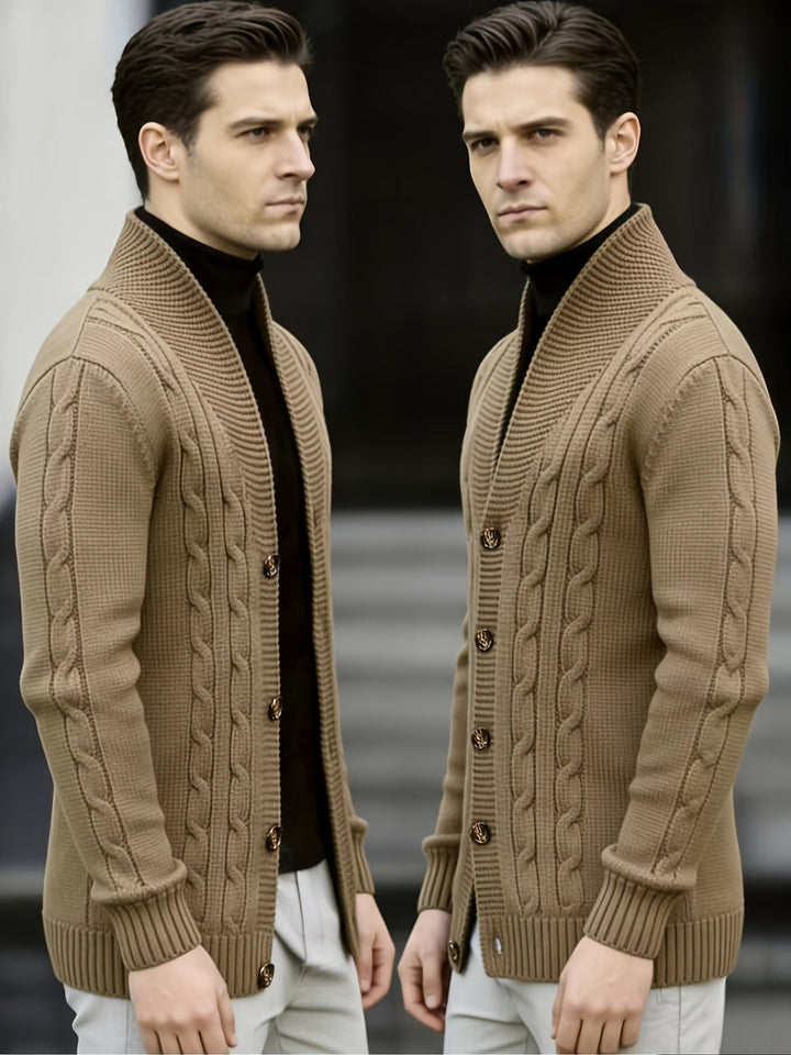 Donovan | Men's long-sleeve button-up cardigan