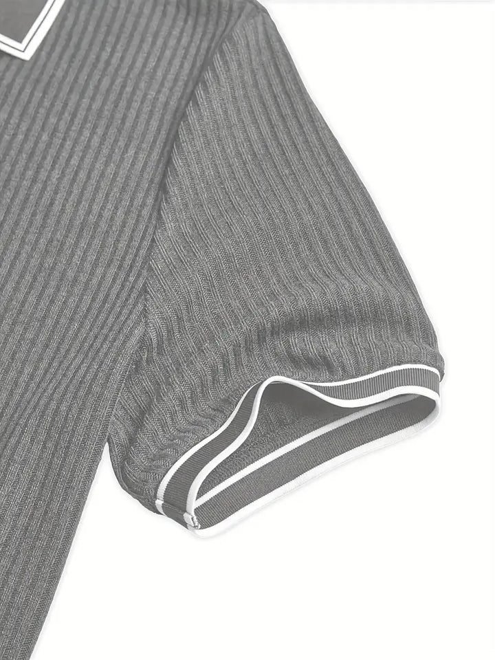 Emilio™ - Men's Tailored Ribbed Polo