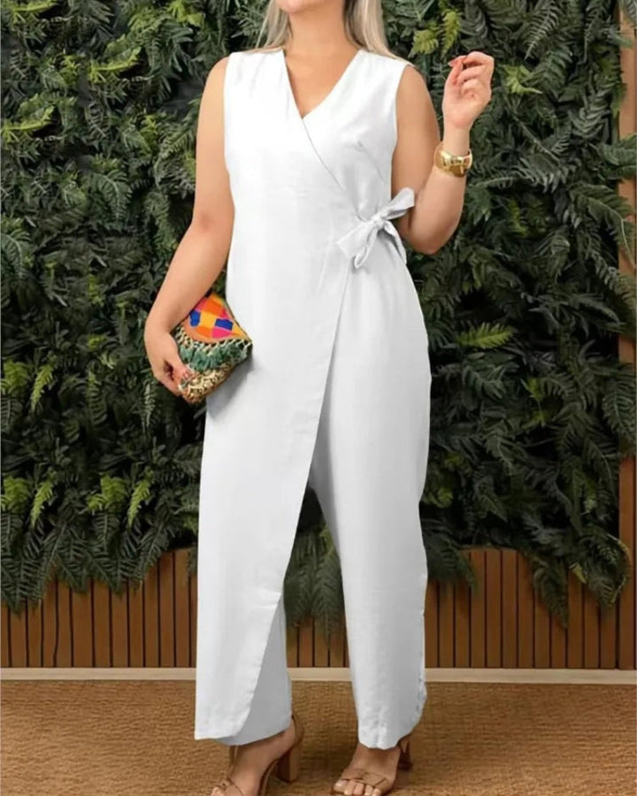 Teresa™ - Versatile Jumpsuit with Tie Belt