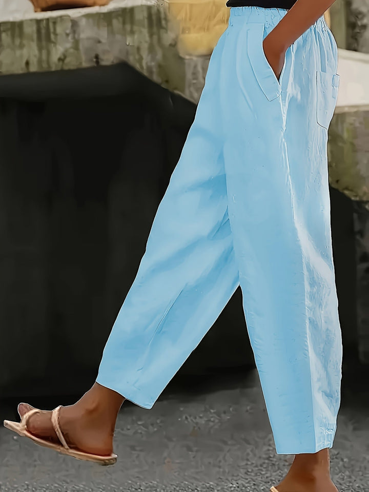 Rachel™ - Comfortable Capris with Elastic Waistband