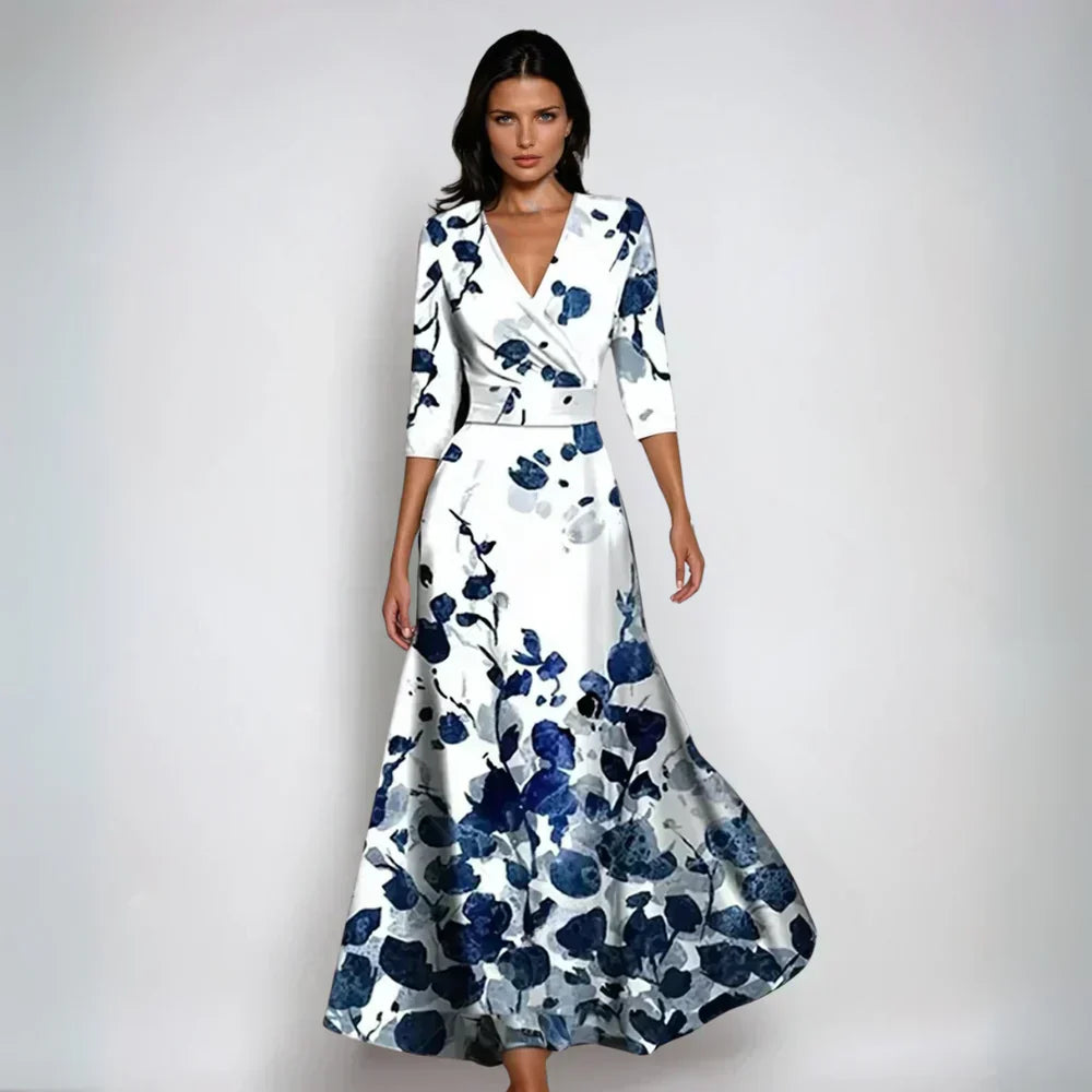 Emily | Stylish Floral Dress for Parties