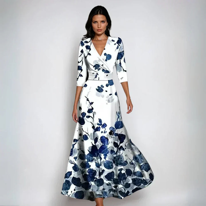 Emily | Stylish Floral Dress for Parties