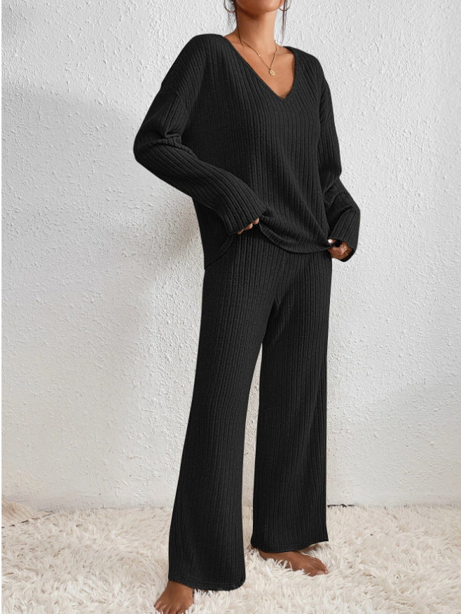 Grace - Women's High Waisted Leisure Suits with Long Pants
