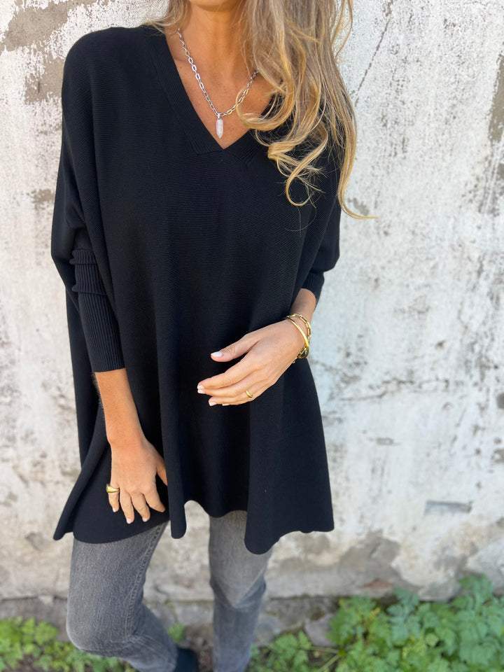Hannah - V-Neck Sweater