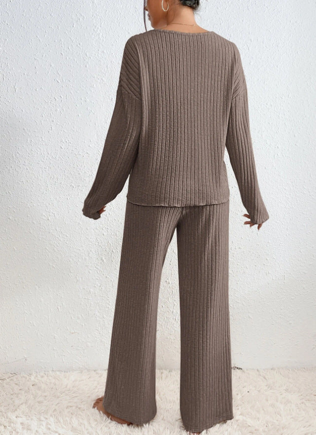Grace - Women's High Waisted Leisure Suits with Long Pants