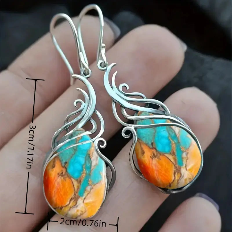 Brilliant Gemstone Earrings